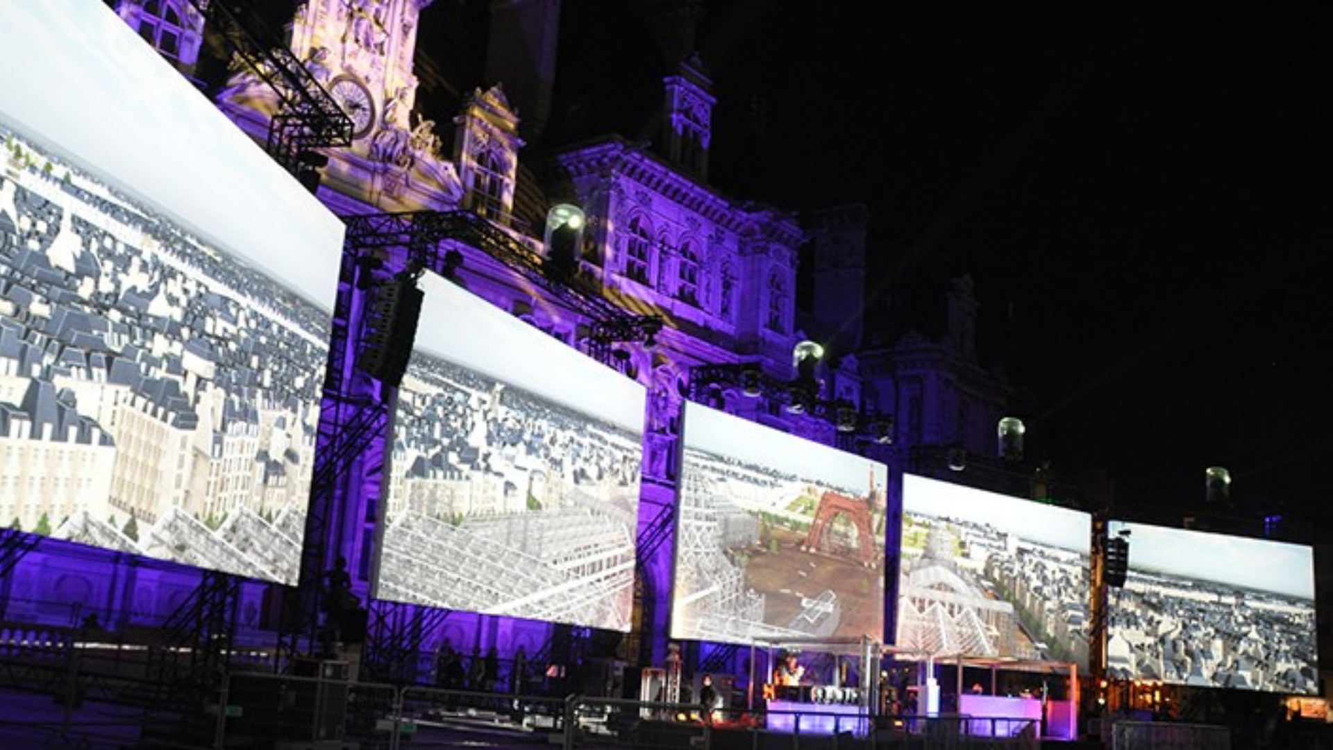 Spectacle temps réel - Paris 3D Live